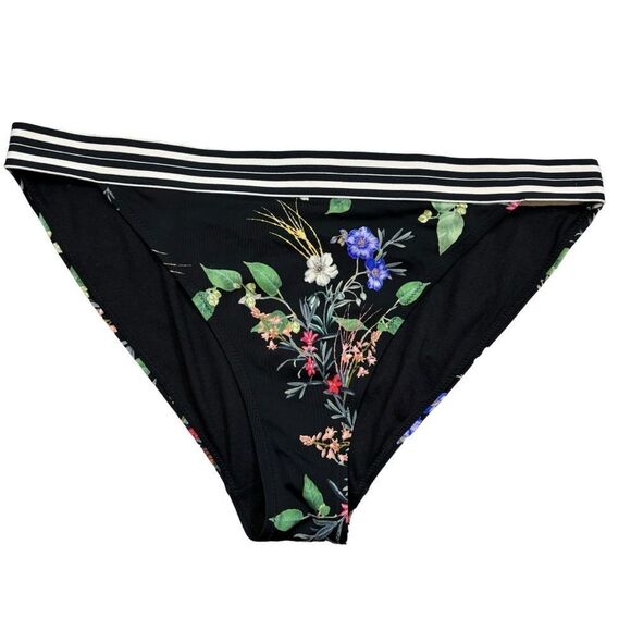 Athleta‎ Gold Coast Floral Banded Bikini Bottom Size Medium - Picture 2 of 7